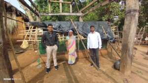 Smruti with PDS farmer In Daspala 2