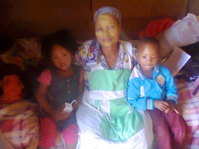 Mila and Zizo with their late gran
