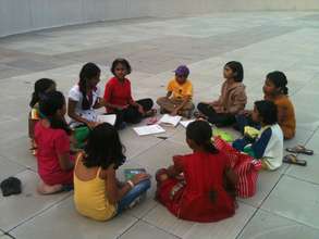 Student led reflection at DSK