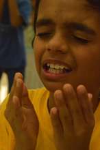 Prasad during a drama workshop