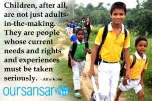 The needs of children matter