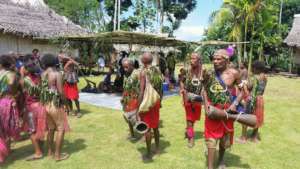 Traditional dancers from Gildipasi.