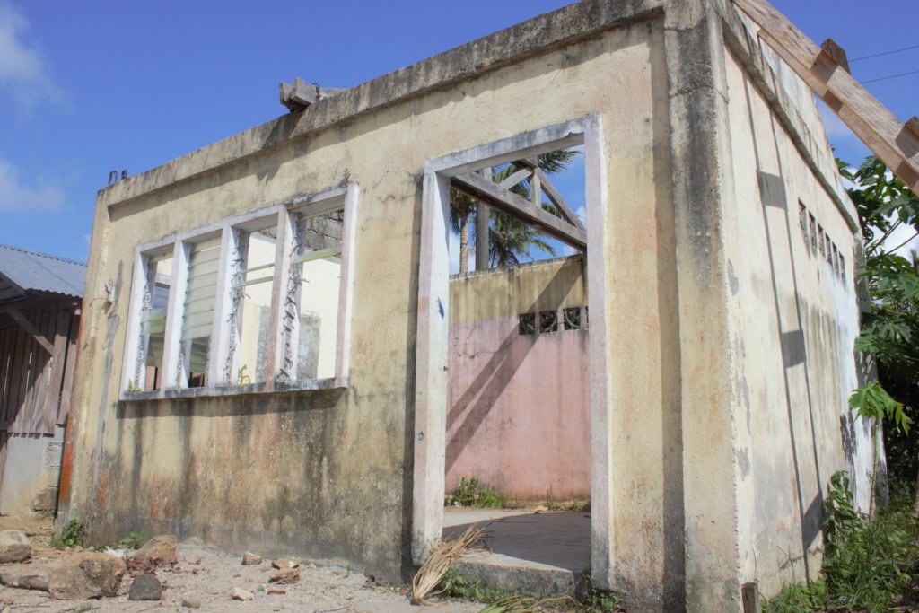 The outside of the next daycare center
