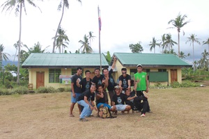 Anibongon School now and the team who fixed it
