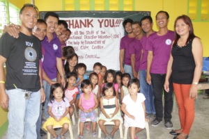 One of the many daycare centres you've supported