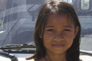 12 year old Marivic was rescued from the dumpsite