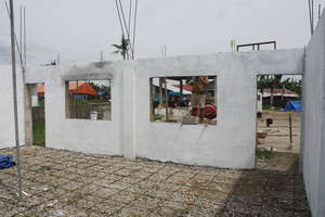 The walls of the San Agustin classroom are done!