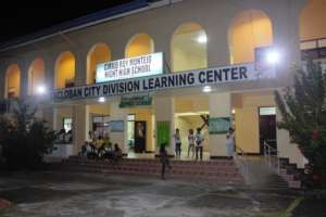 A delivery to Tacloban City night school