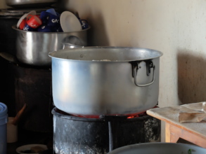 Ugali is about to be served.