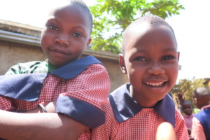 Their eyes and smiles beam with life.