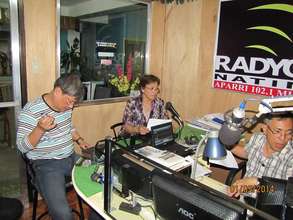 Interview At Radio Natin In Aparri