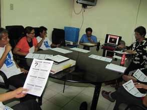 Meeting with Team of Signature Gatherers in Laguna