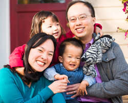 A dup15q family who has been helped by a clinic.