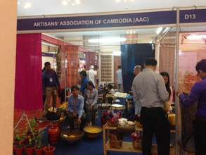 AAC represented at a trade fair in Phnom Penh