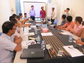AAC members at the Photography Training session