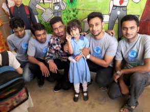CDRS Youth volunteers conduct Each One Teach One