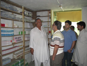 Anwar Iqbal visits our Pharmacy in Swat