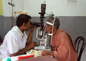 patient provided eye tests