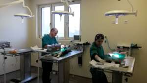 first surgeries at the Center of Hope