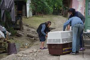 happy village person