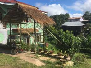 New entrance ready for passion fruit to grow!