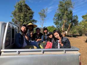 Always fun heading to farm in the new truck