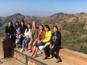 A trip out to viewpoint in the outskirts of Kalaw