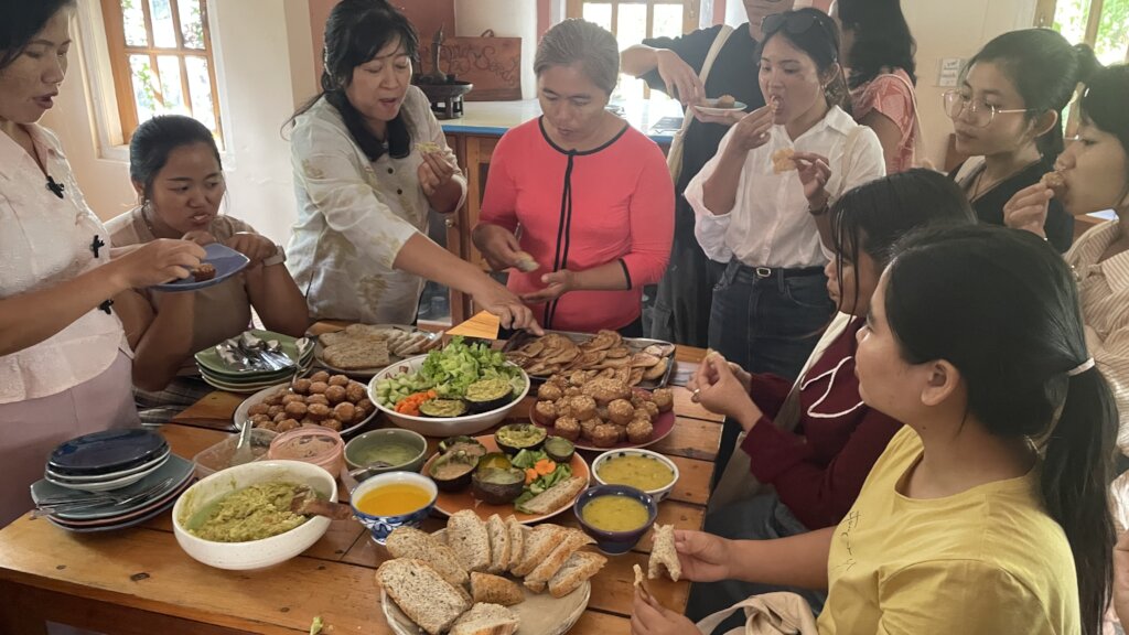 Life skills baking training for Myanmar youth