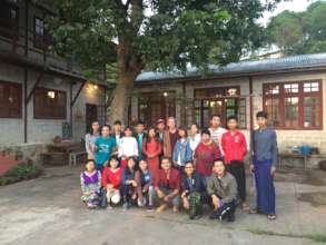 Discussion with Ecovillage Design Training group