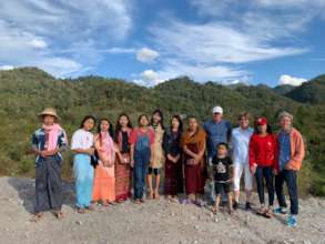 A trip to visit the girls temple school