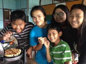 Belgian Waffle press for cookies & breakfast treat