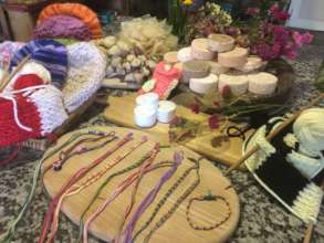 Some of the new crafts and products for Eco Shop