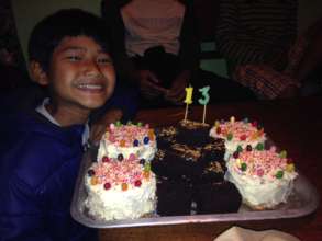 Birthday cakes & Cashew Brownies