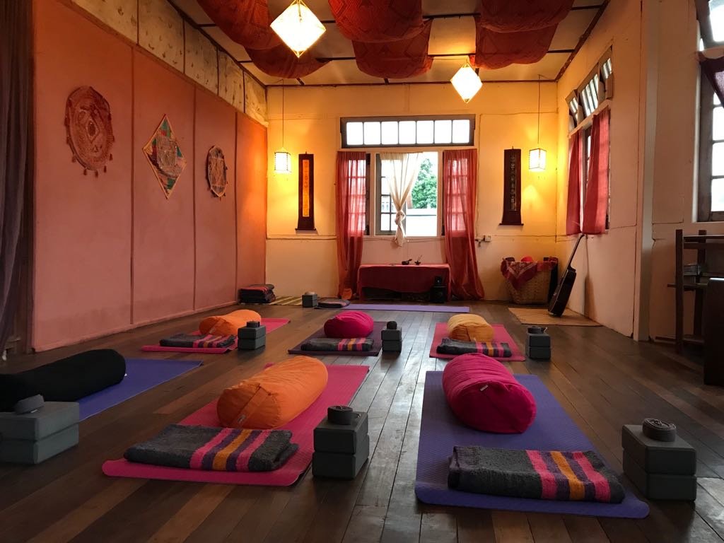 our new yoga studio is already offering trainings