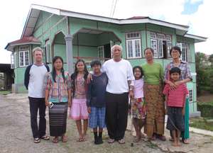 Our dear friends from Mandalay who support our wrk