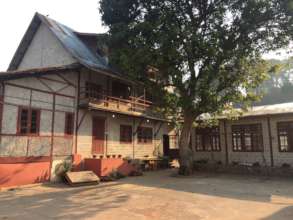 The buildings with yoga studio on 3rd floor