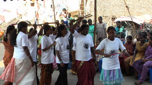 Street play on Eliminating Violence against women