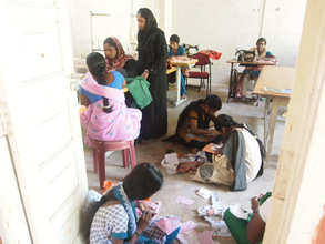Dress making training for women