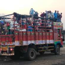 We literally helped truck loads of people