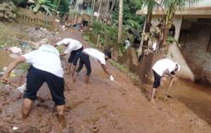 Our team are literally cleaning the streets