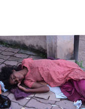 Sexually abused on the street.