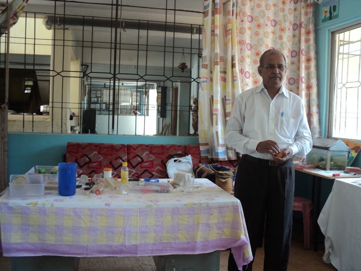 Science Workshop from waste material