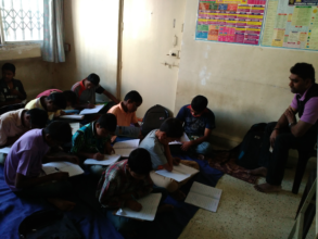 Students at coaching classes