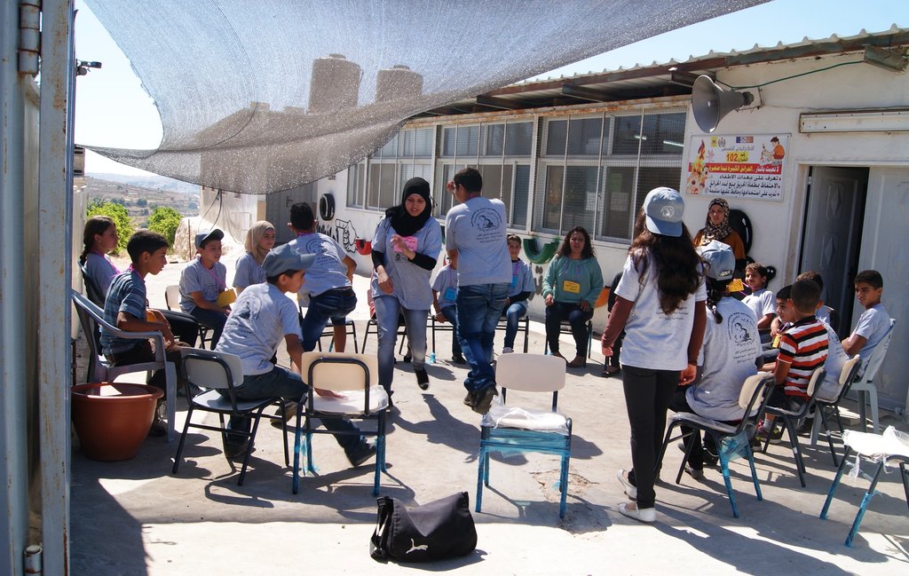 Summer camps for two isolated Palestinian groups