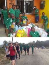 Sporting and solidarity march with HHH of Douala