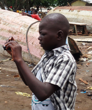 No more a street child, but a street photographer