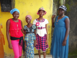 Integration of some girls at the AGAPE Center