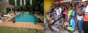 Pool party at Chloe's - Passage of Free Vision