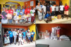 Gifts & donations from different groups of people