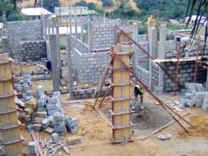 Resumption of work on the construction